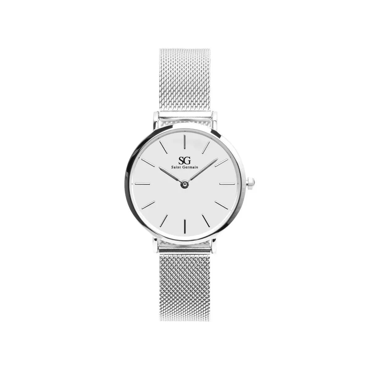 Relógio Feminino Prata Saint Germain Harlem Silver 32mm