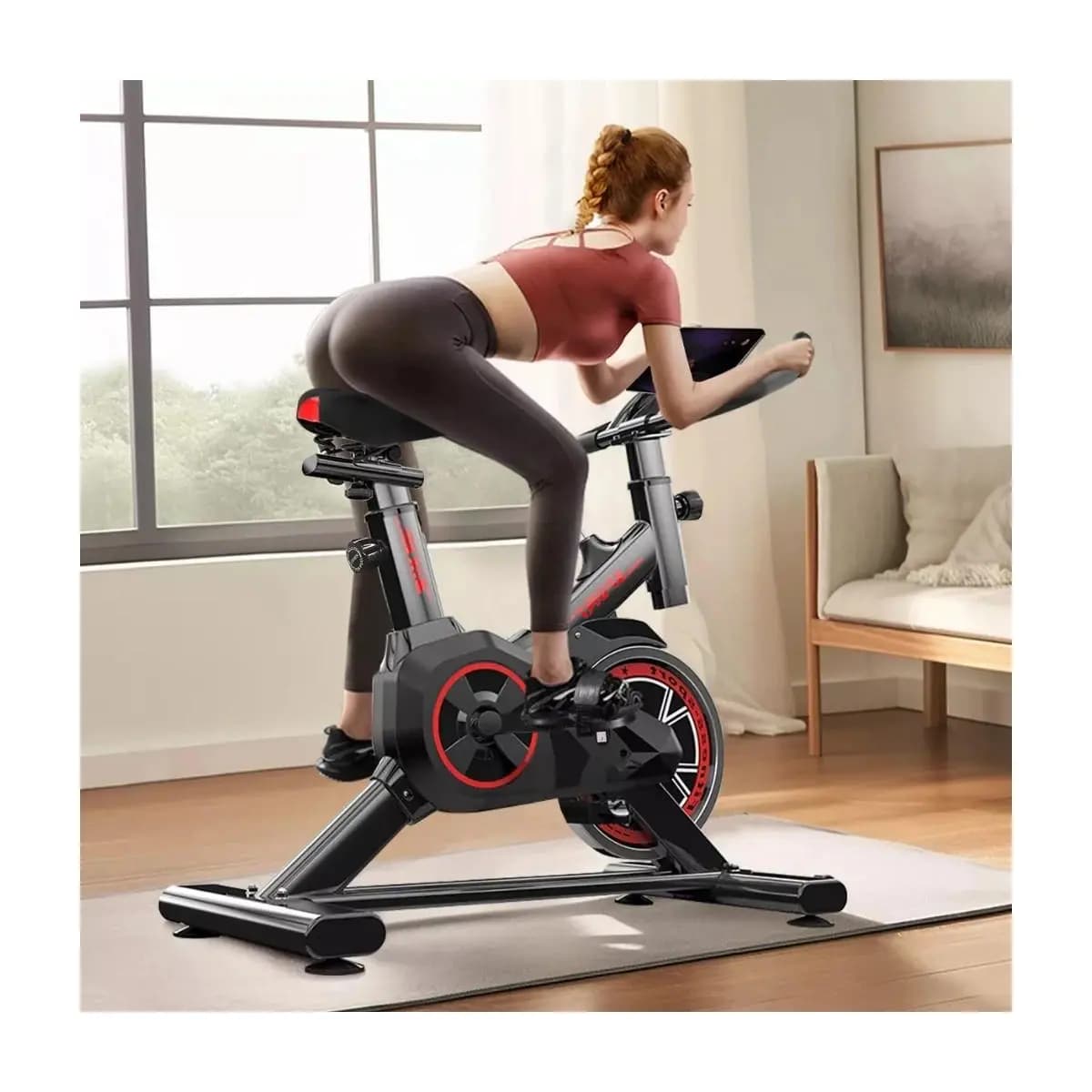 Bicicleta Bike Ergometrica Spinning Academia Fitness Profissional 120kg