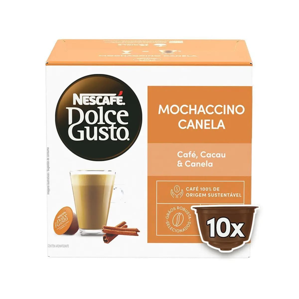 NESCAFÉ DOLCE GUSTO Mochaccino Canela 10 cápsulas