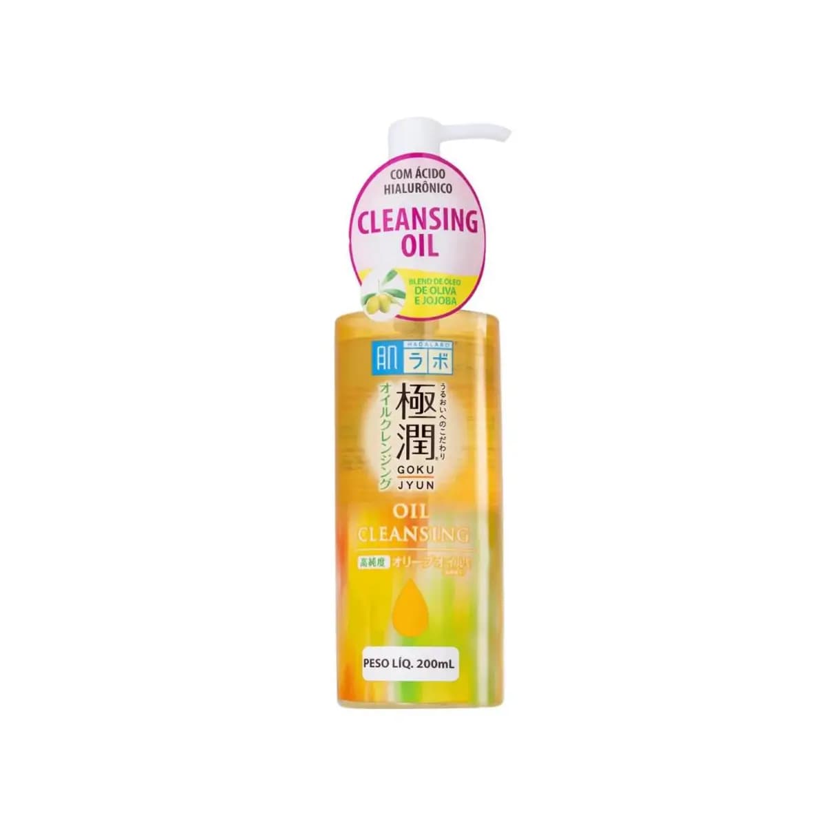 Demaquilante Hada Labo Cleasing Oil Gokujyun com Ácido Hialurônico 200ml