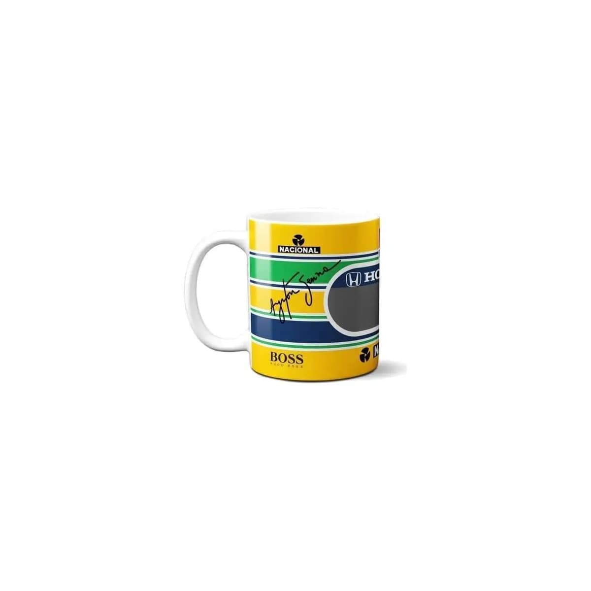 Caneca Ayrton Senna Fórmula 1 F1 Corrida - Mega Oferta!!!