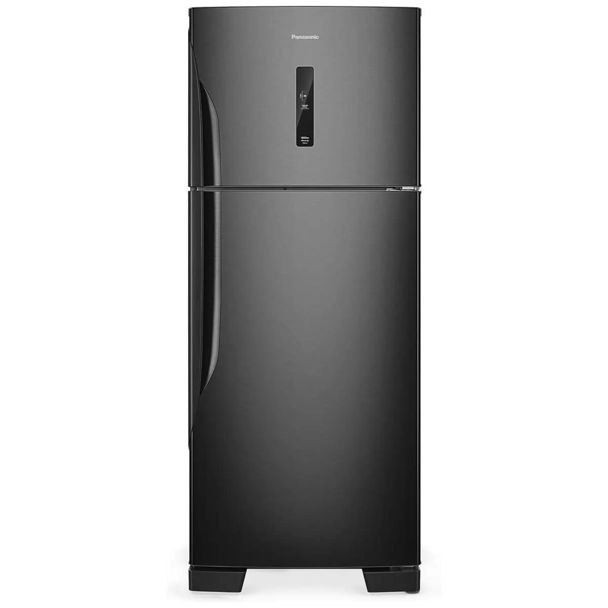 Geladeira Ideal+ Panasonic BT58 Frost Free Inverter 446L Black Inox Look - NR-BT58PV3BA 127V