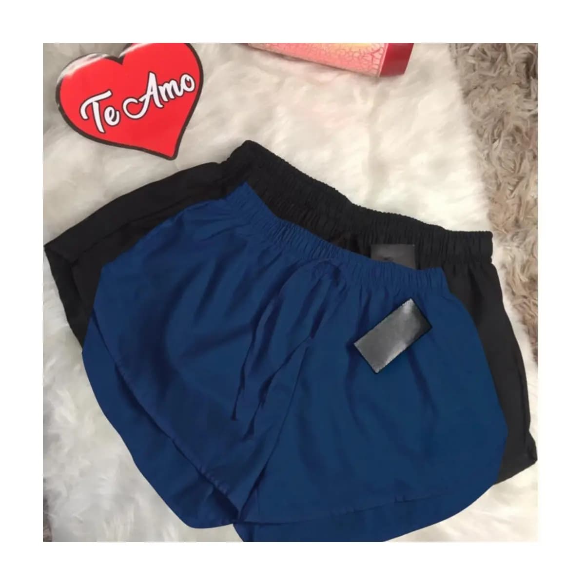 KIT 2 short tactel feminino casual corrida, shorts academia, shortinho caminhada P ao EXG mulher