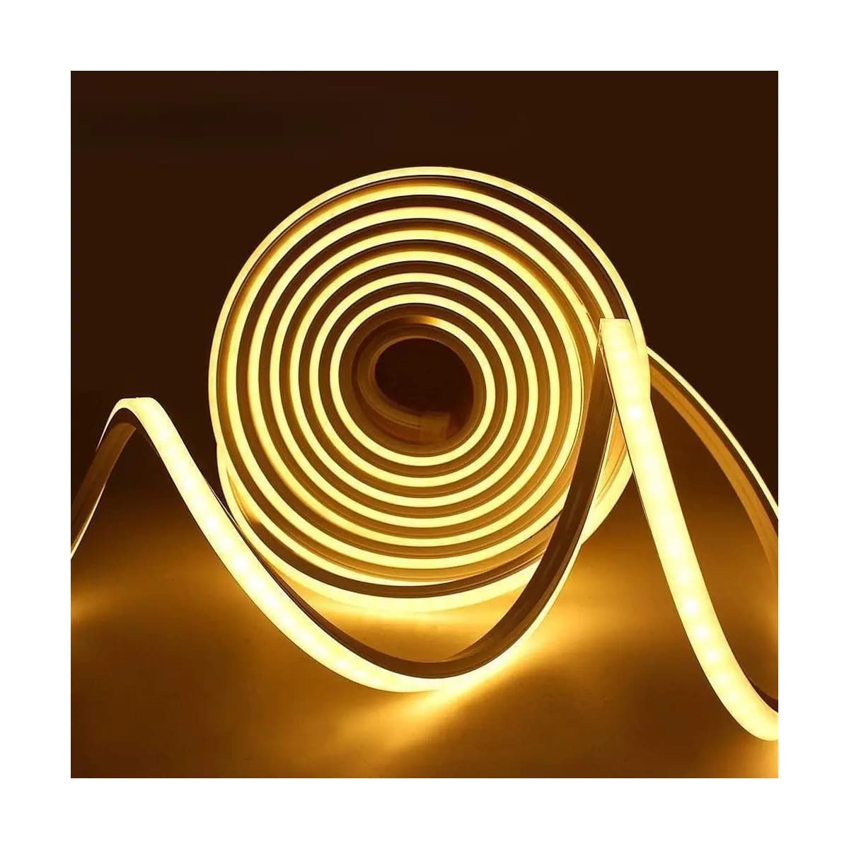 Fita LED À Prova D'água 5m 2835 120/M Tubo Flexível De Silicone 12v Ip65 Decoração De Natal De Néon