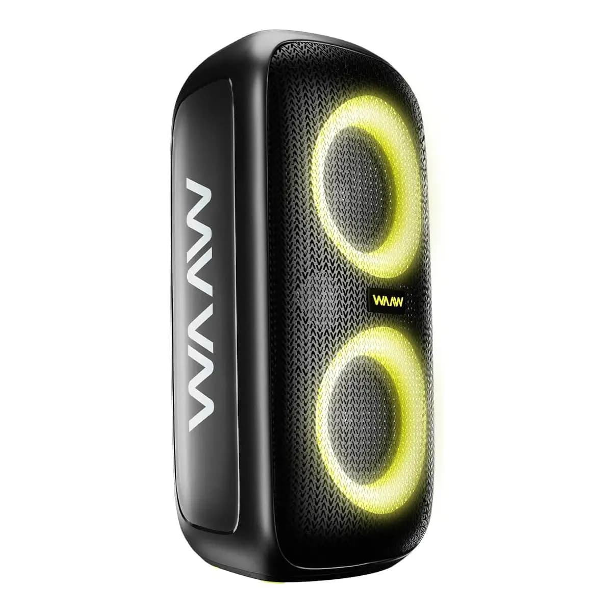 WAAW by ALOK Caixa de Som INFINITE 100 Bluetooth, Tipo Torre, Até 14h de Autonomia, 4 Alto-Falantes, TWS, 100W RMS