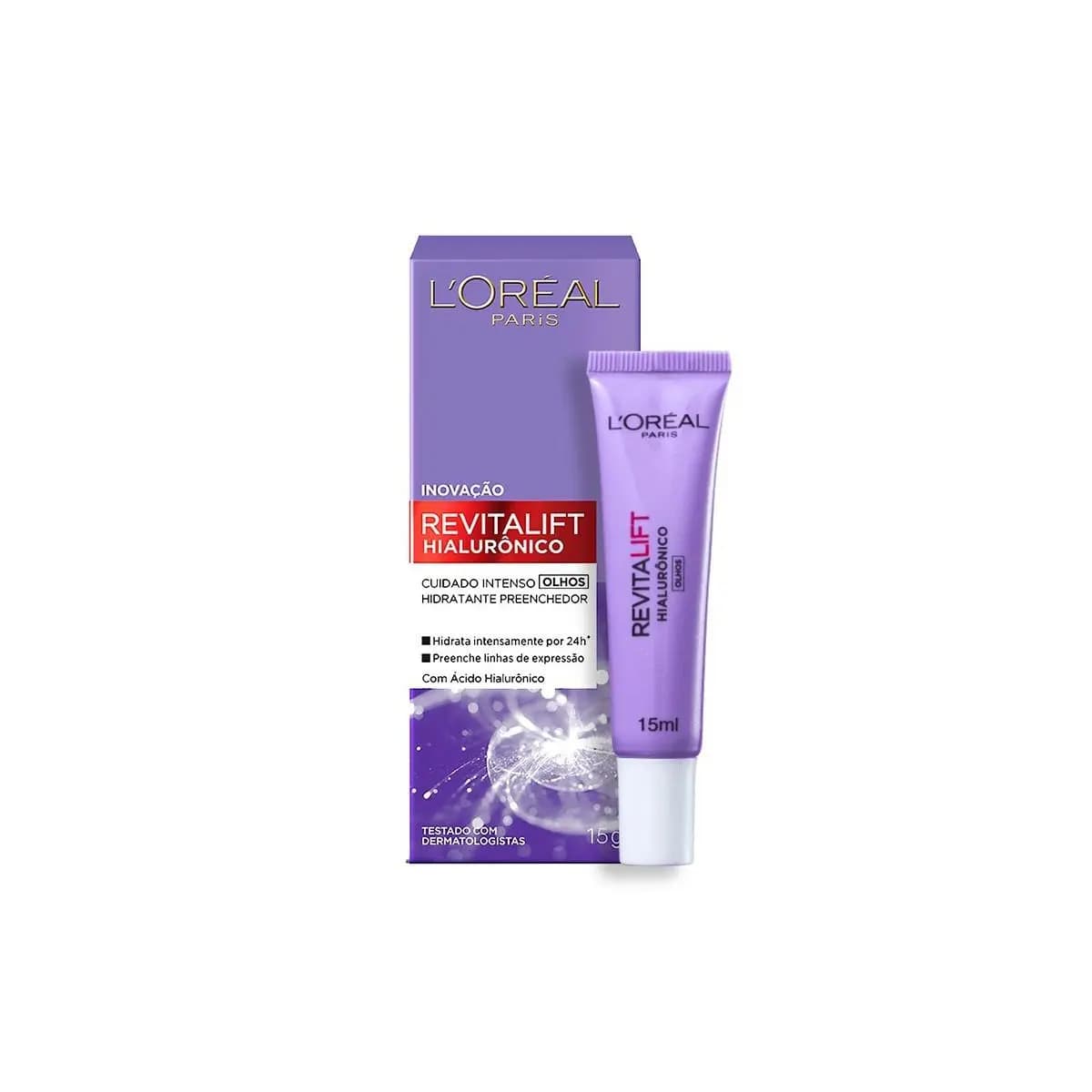 Contorno Dos Olhos Revitalift Hialurônico Loréal Paris 15g - 1 Unidade