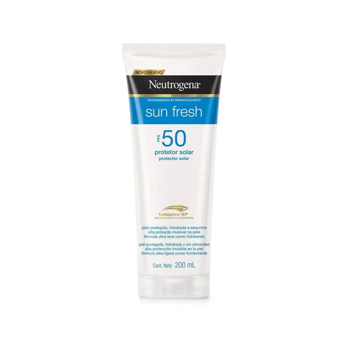 Neutrogena Sun Fresh Protetor Solar Corporal, FPS 50, 200ml