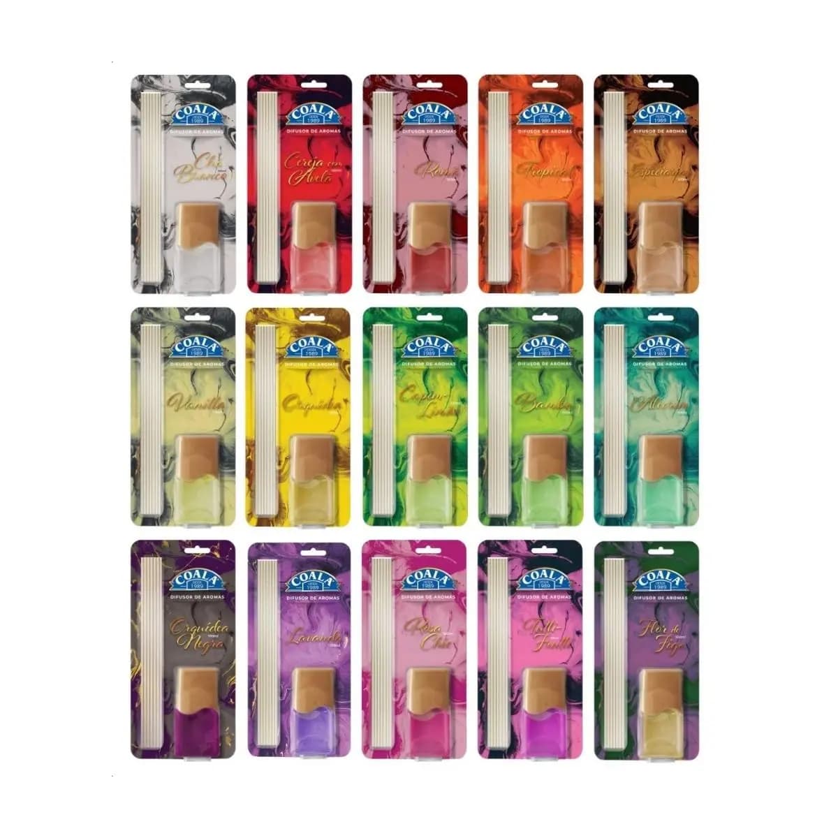 COALA DIFUSOR DE AROMAS E AMBIENTES COM VARETAS 100ML - 1 UNIDADE
