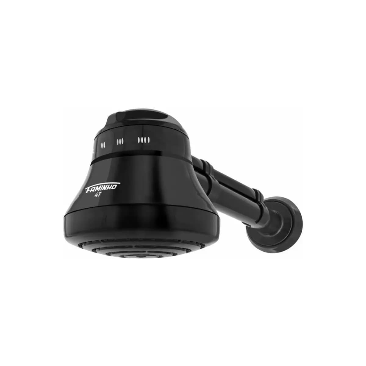 CHUVEIRO ELÉTRICO - DUCHA FAMINHO 4T BLACK 127V 5400W COM CANO 30CM - FAME