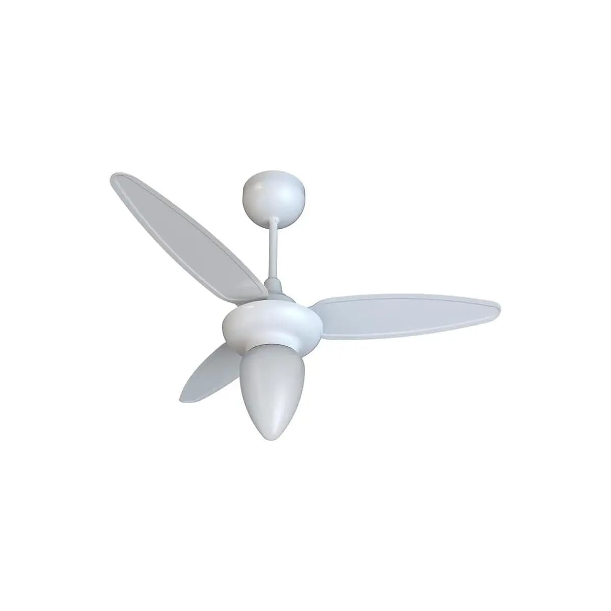 Ventisol Ventilador de teto wind br 3p inj branco c/r inverter bivolt