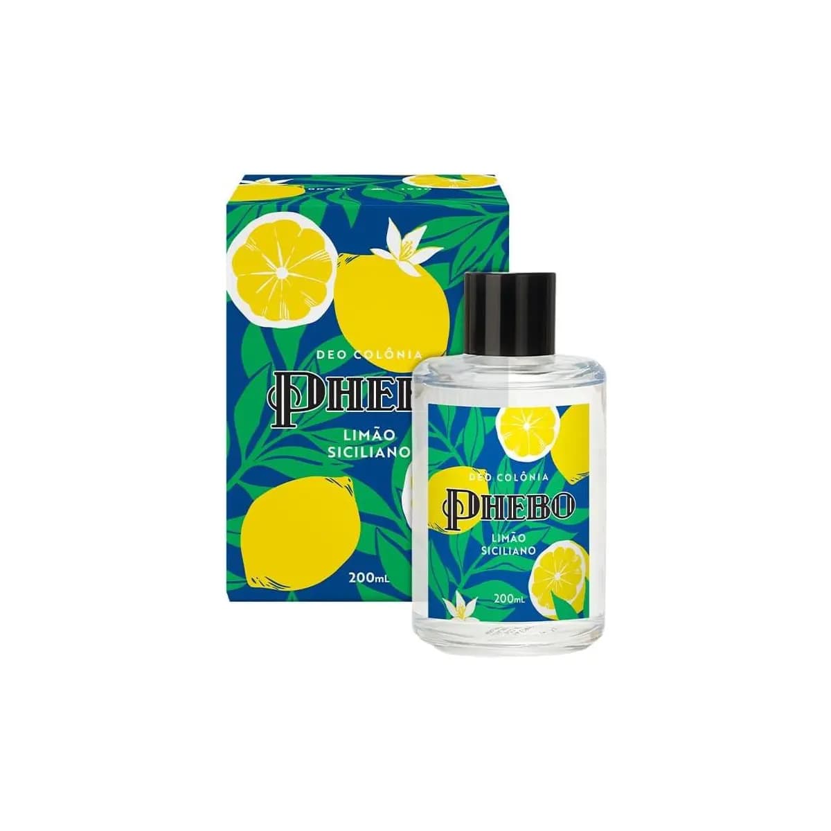 PHEBO - Deo Colônia Limão Siciliano 200ml