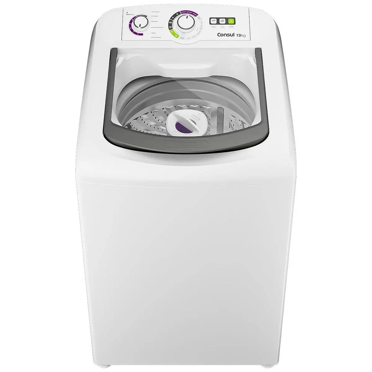Máquina de Lavar 13kg Branca Consul com Dosagem Econômica - CWH13AB 220v