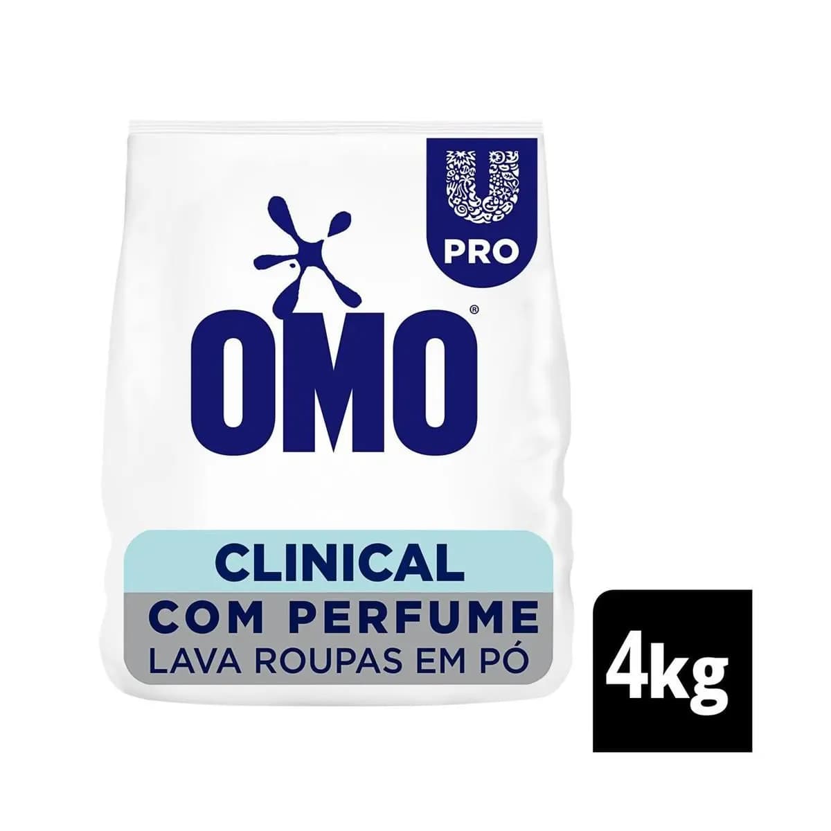 Sabão em Pó Omo Clinical 4kg