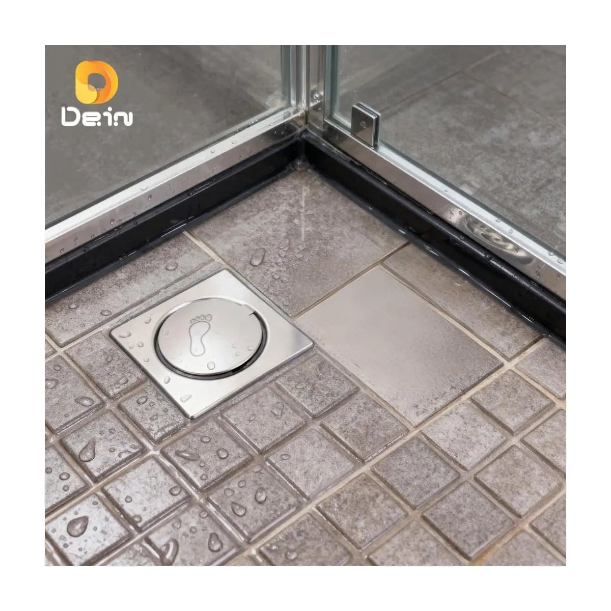 Ralo Click Inteligente 10x10 e 15 x 15 Cm Quadrado Redondo Inox Cromado Lavabo Veda Cheiro