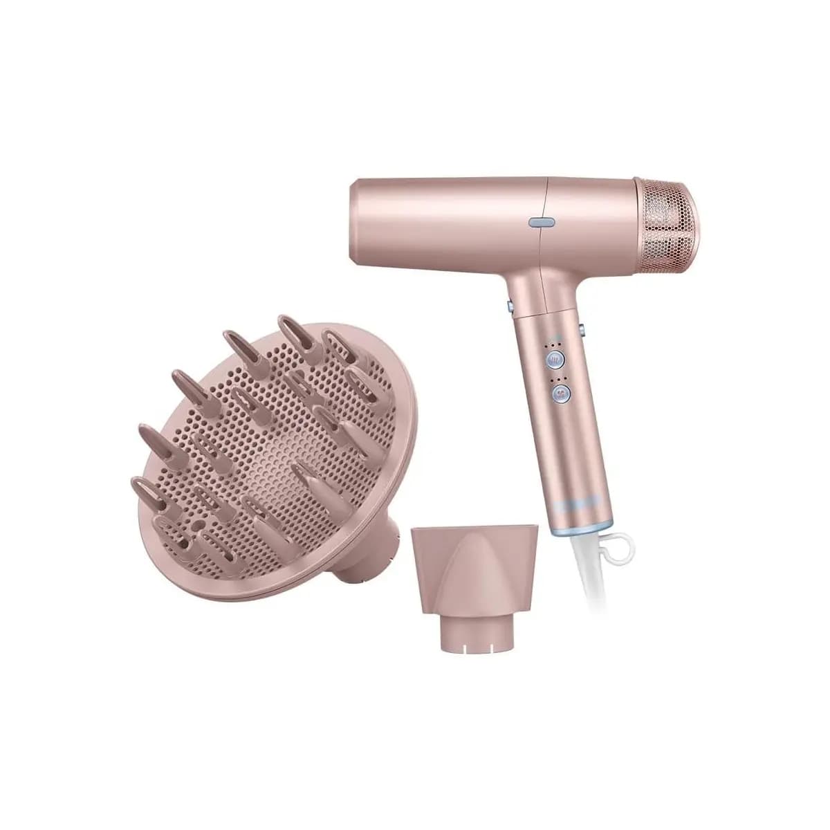 Conair, Secador Digital de Cabelo, Com Difusor, Secador Digital Iônico, 1700W, DIGITALaire, Rosa - 110V