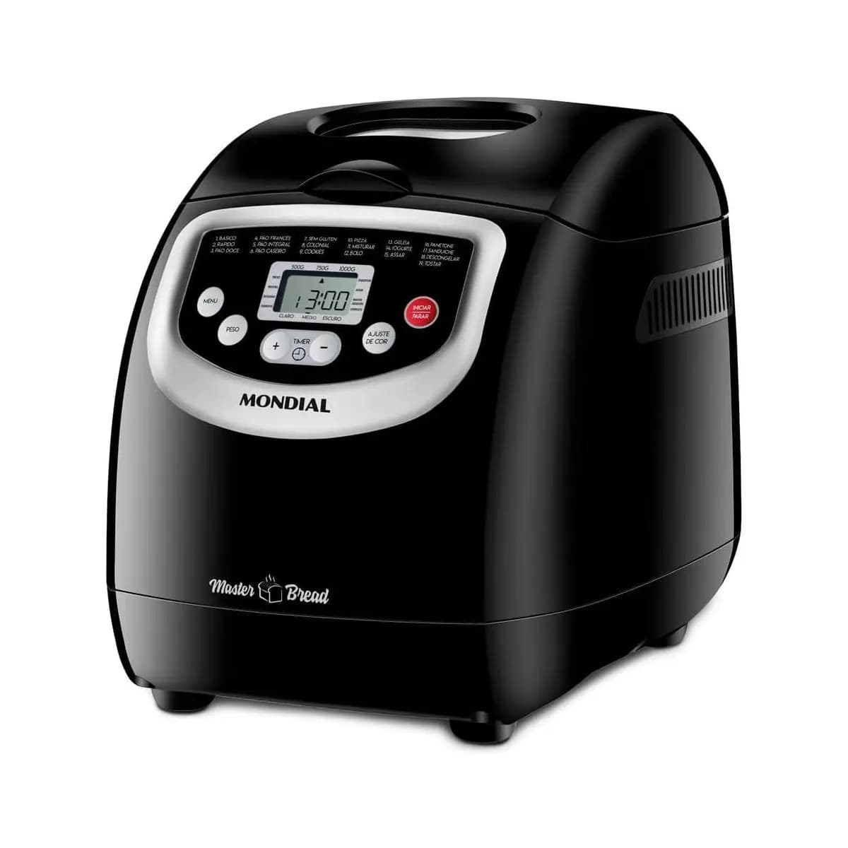 Panificadora Automática Master Bread, Mondial, Preto, 700W, 220V - NPF-53