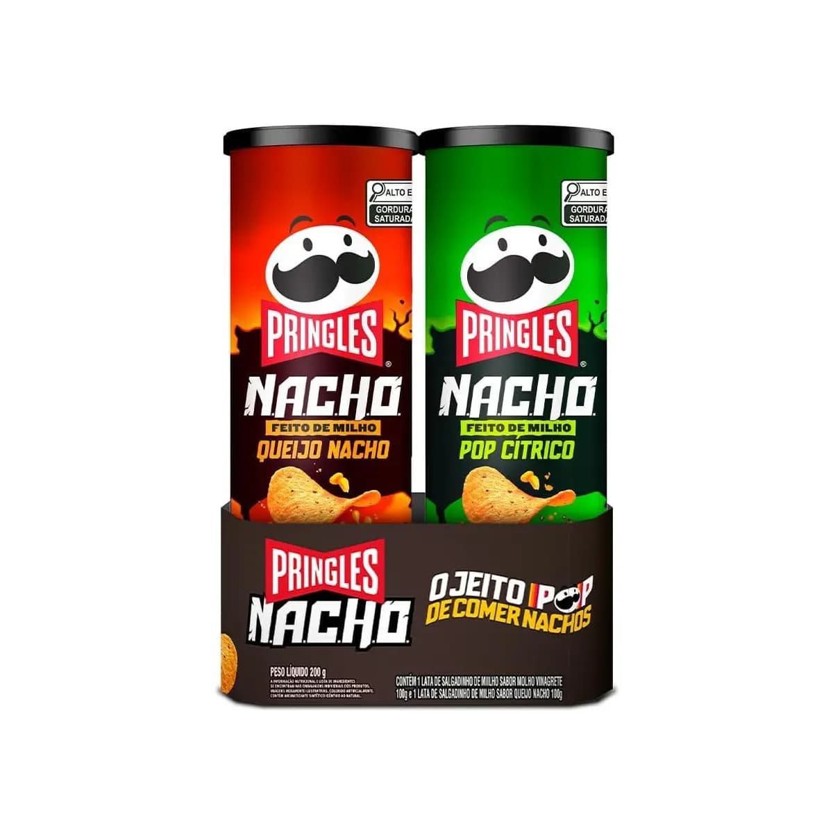 DuoPack Pringles Nacho 200g