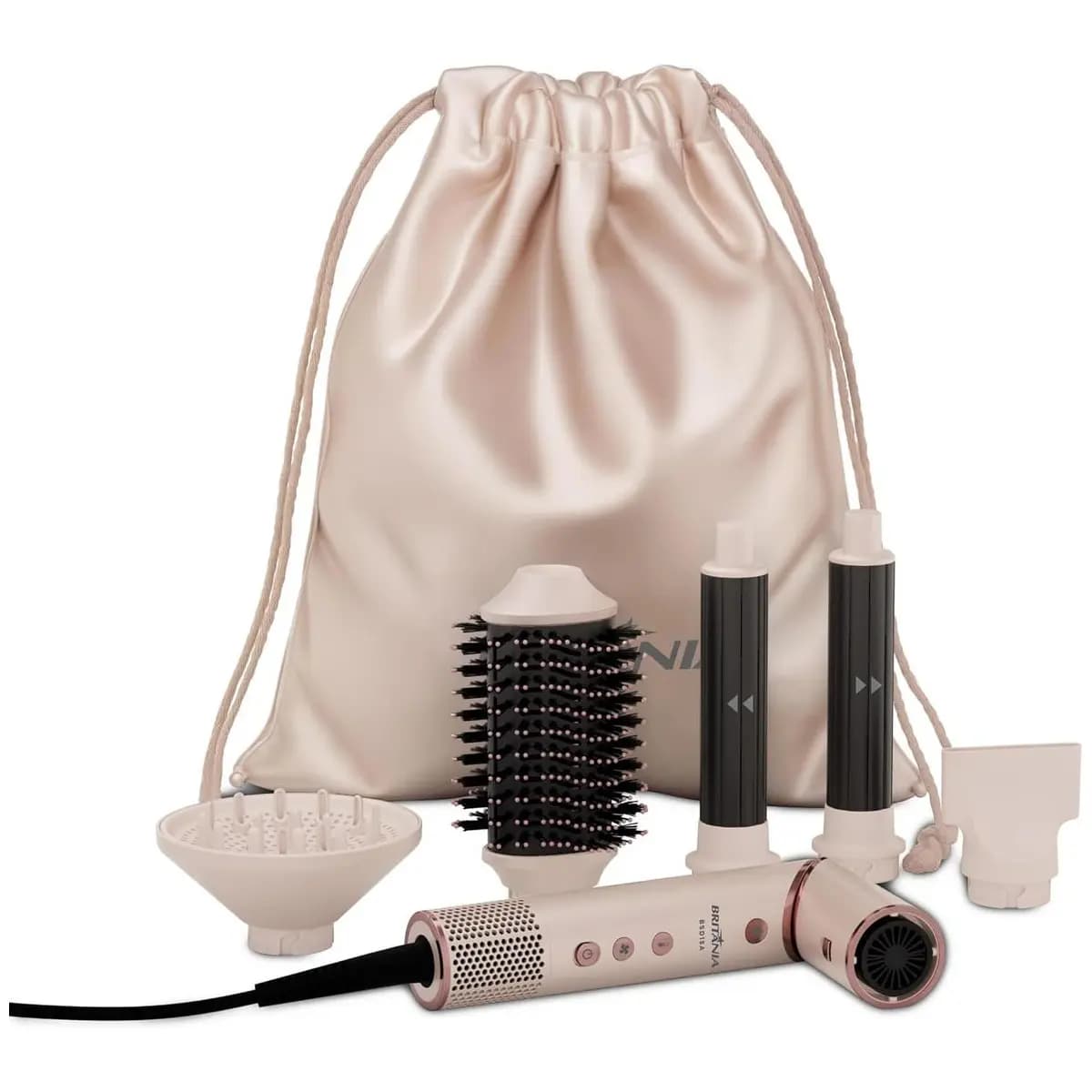 Britânia Secador de Cabelo Motor BLDC 1450W BSD15A 127V Metal e plástico Rosa com rosê