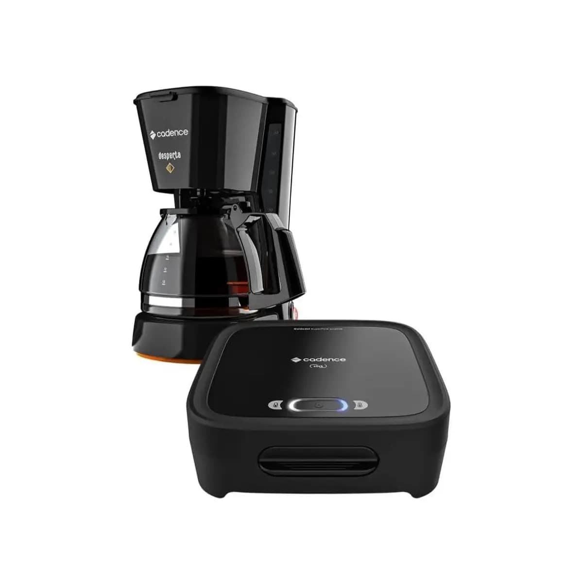 Kit Click Cadence - Sanduicheira e Cafeteira Desperta - 127V