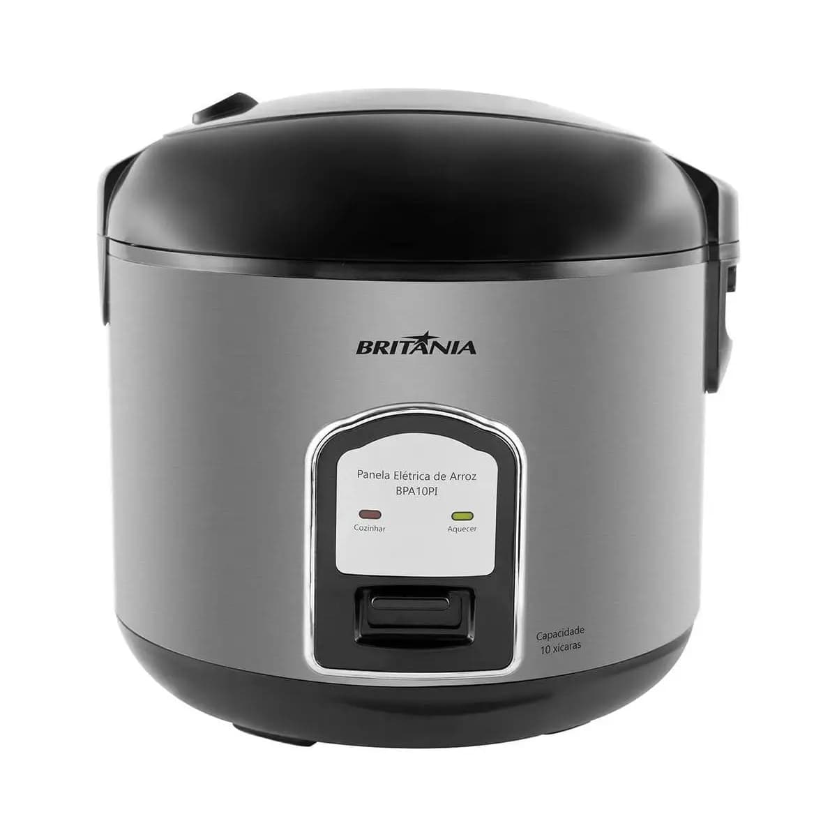 Panela de arroz, Bpa10pi, 10 xícaras, Preto, 110v, Britânia