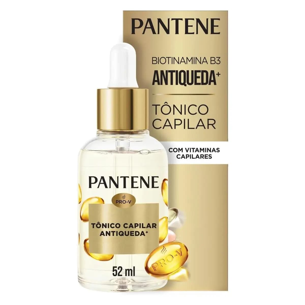 Pantene Pro-V Tônico Capilar Biotinamina B3 Antiqueda e Nutrição 52 ml