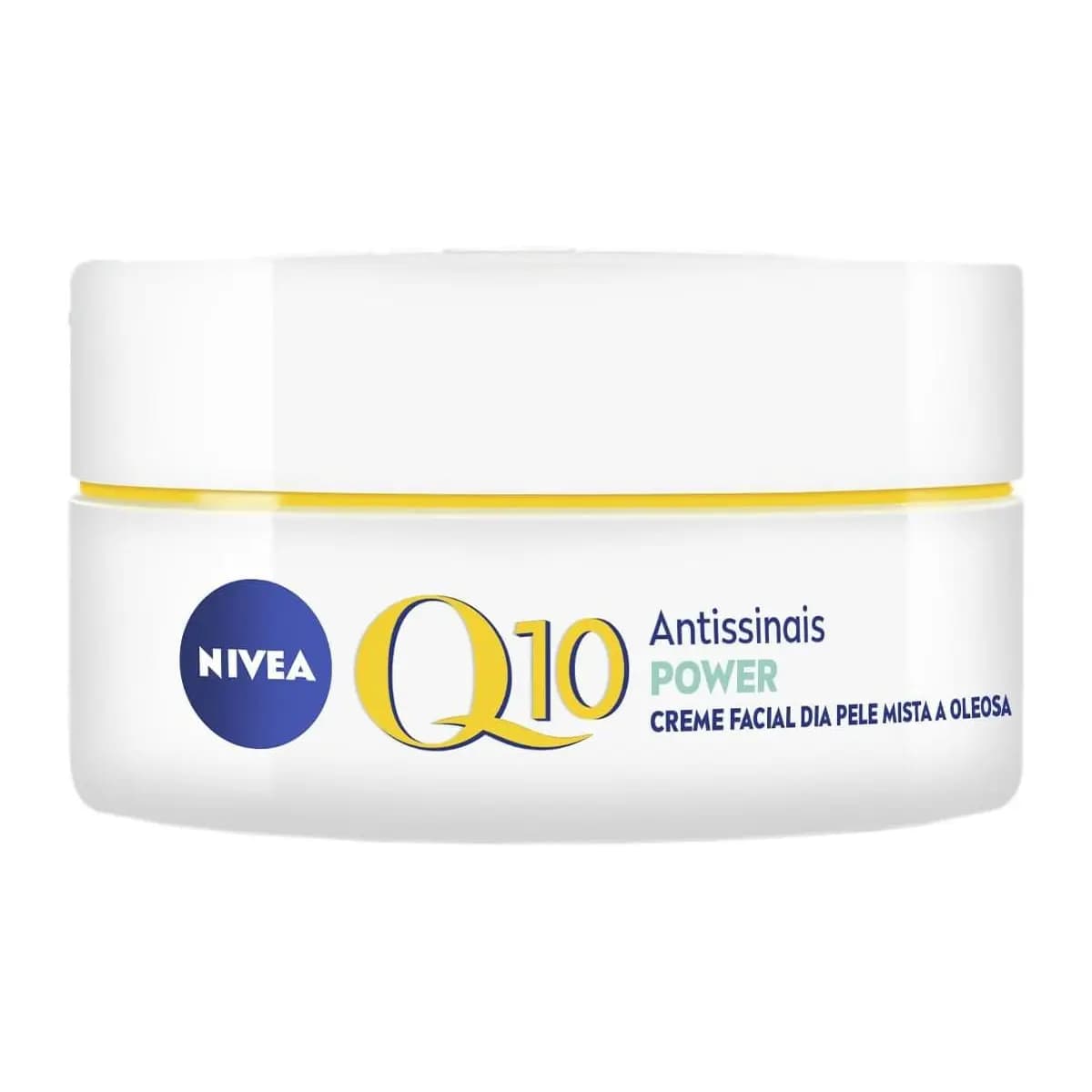 NIVEA Creme Facial Antissinais Q10 Power Dia FPS 30 50g, Reduz Rugas, Controla a Oleosidade, Cuidado Facial Diário, Pele Mista a Oleosa