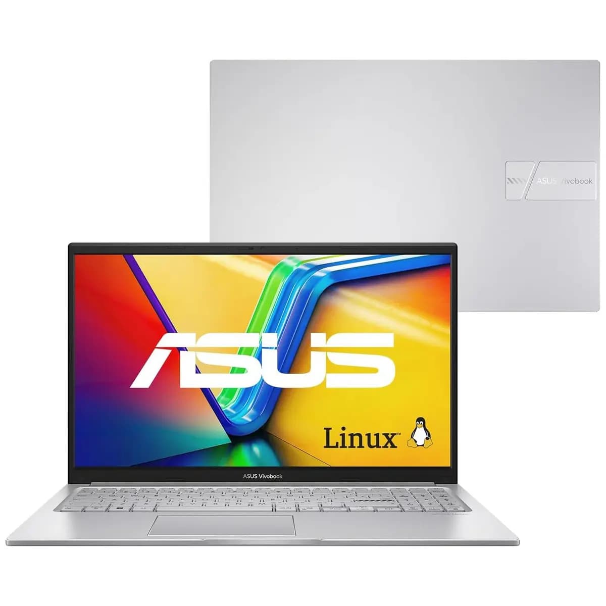 Notebook ASUS Vivobook 15, Intel Core i5, 8 GB, 512 GB SSD, KeepOS, 15.6'' FHD, Cool Silver - X1504VA-NJ1741