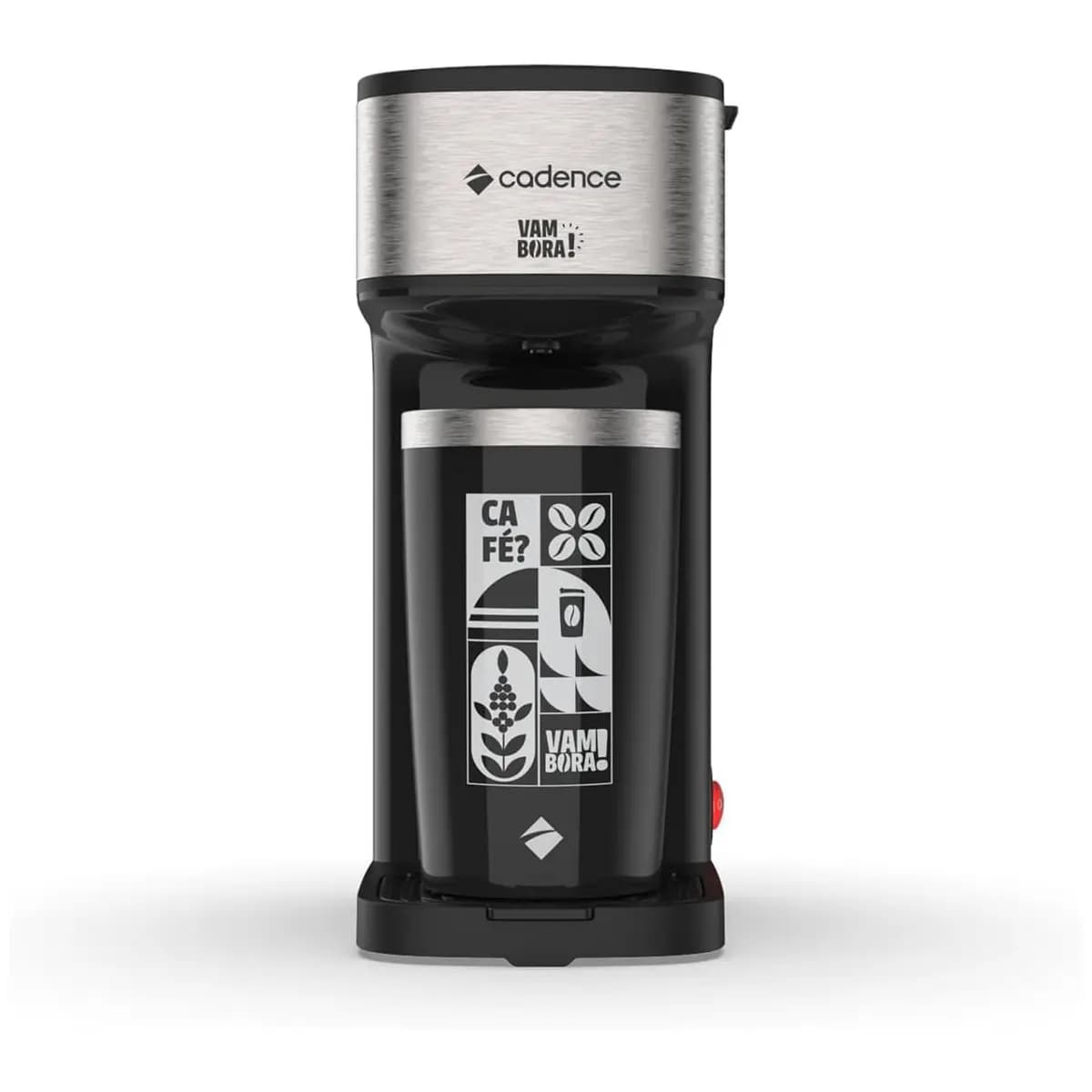 Cadence Cafeteira Elétrica VamBora, 470ML, CAF207, 127V