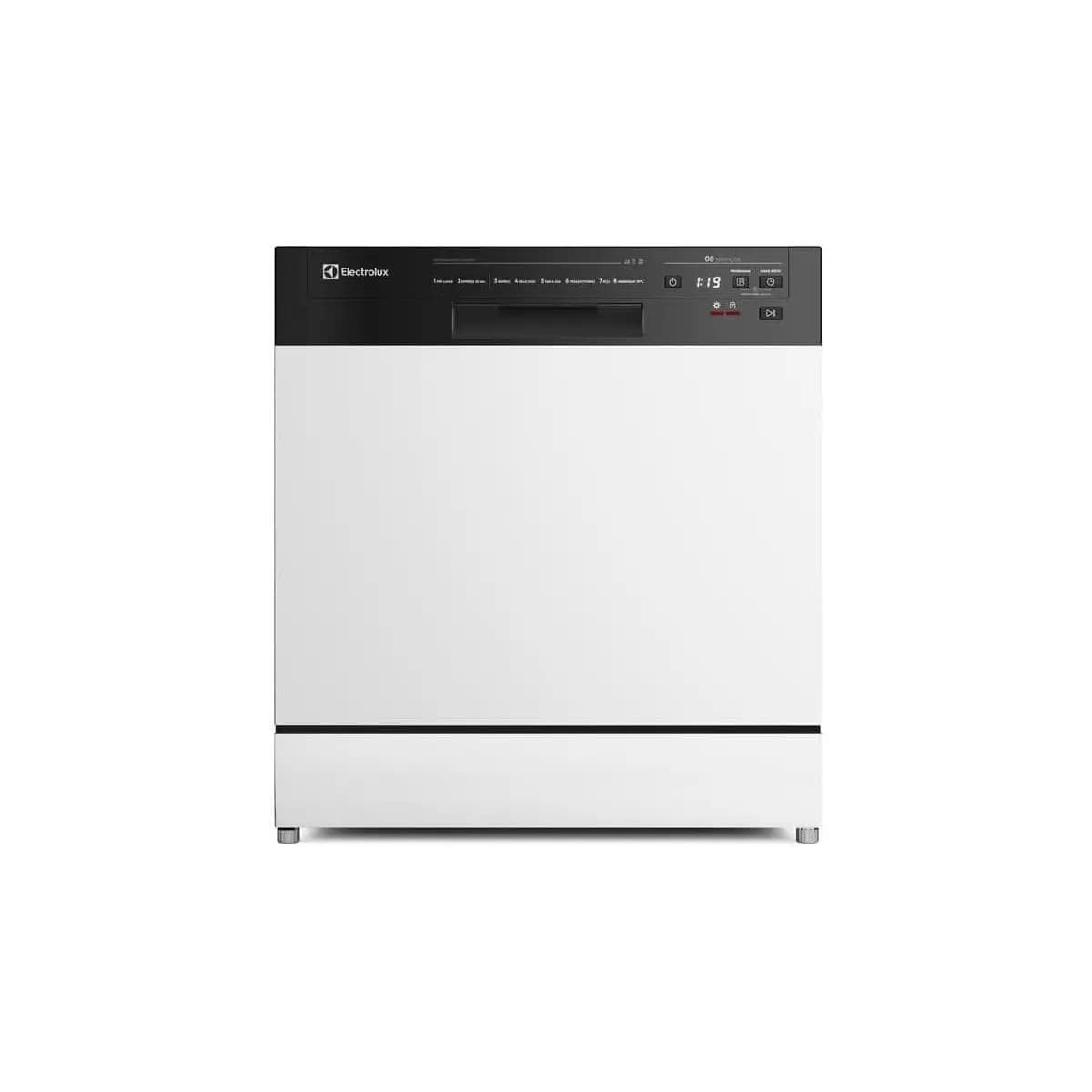 Review: Electrolux Lava-Louça Electrolux 8 Serviços Branca com Programa Lava & Seca 50 min (LB08E) 127V
