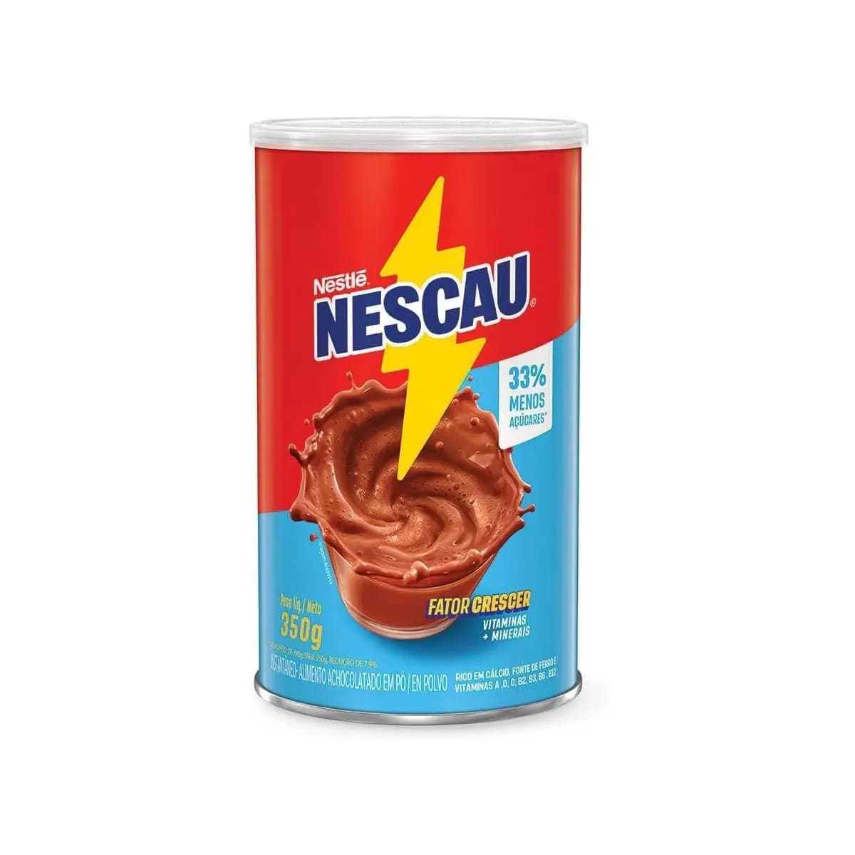 Achocolatado em Pó NESCAU Cilíndrico 350g