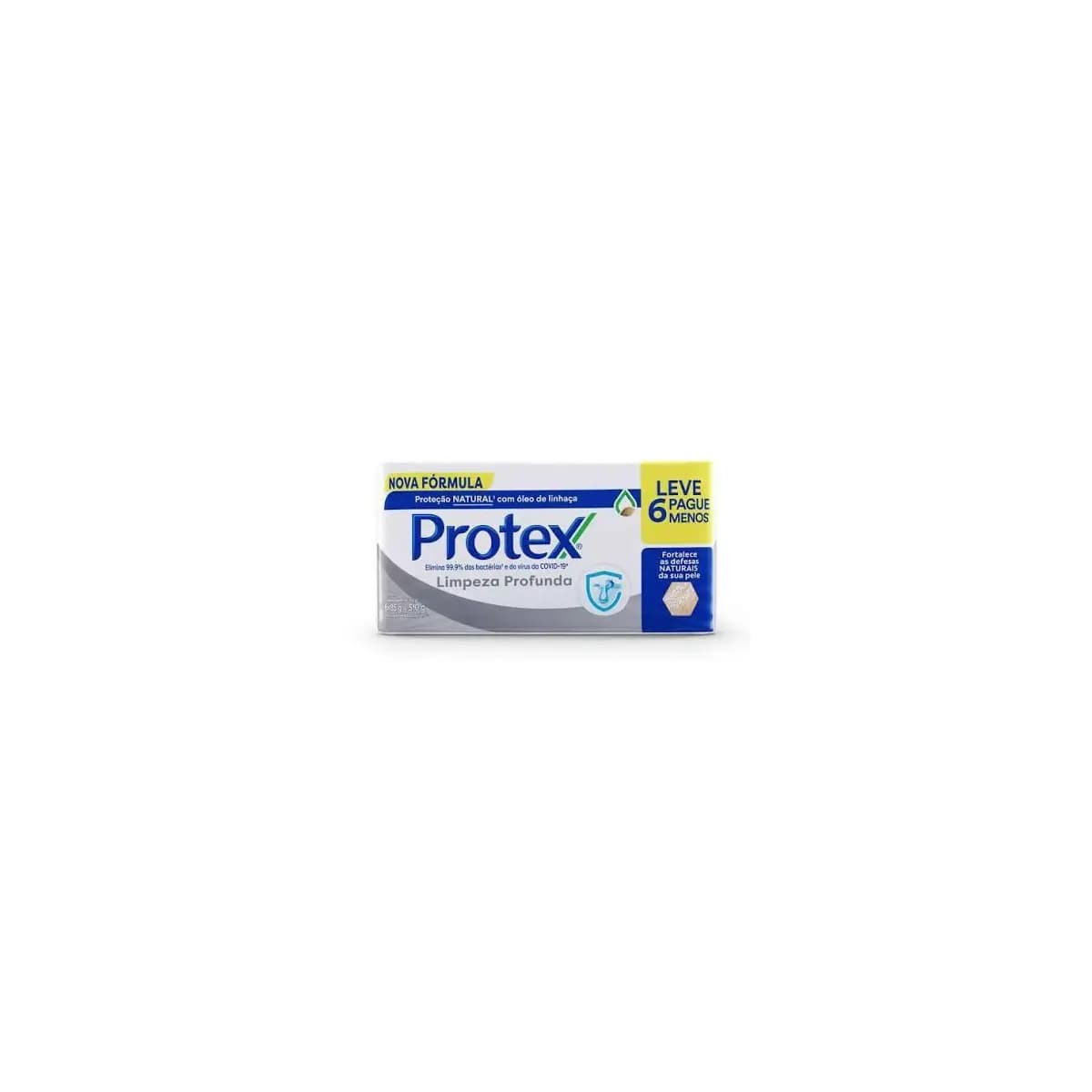 Sabonete Protex Limpeza Profunda 85g Com 6 Unidades