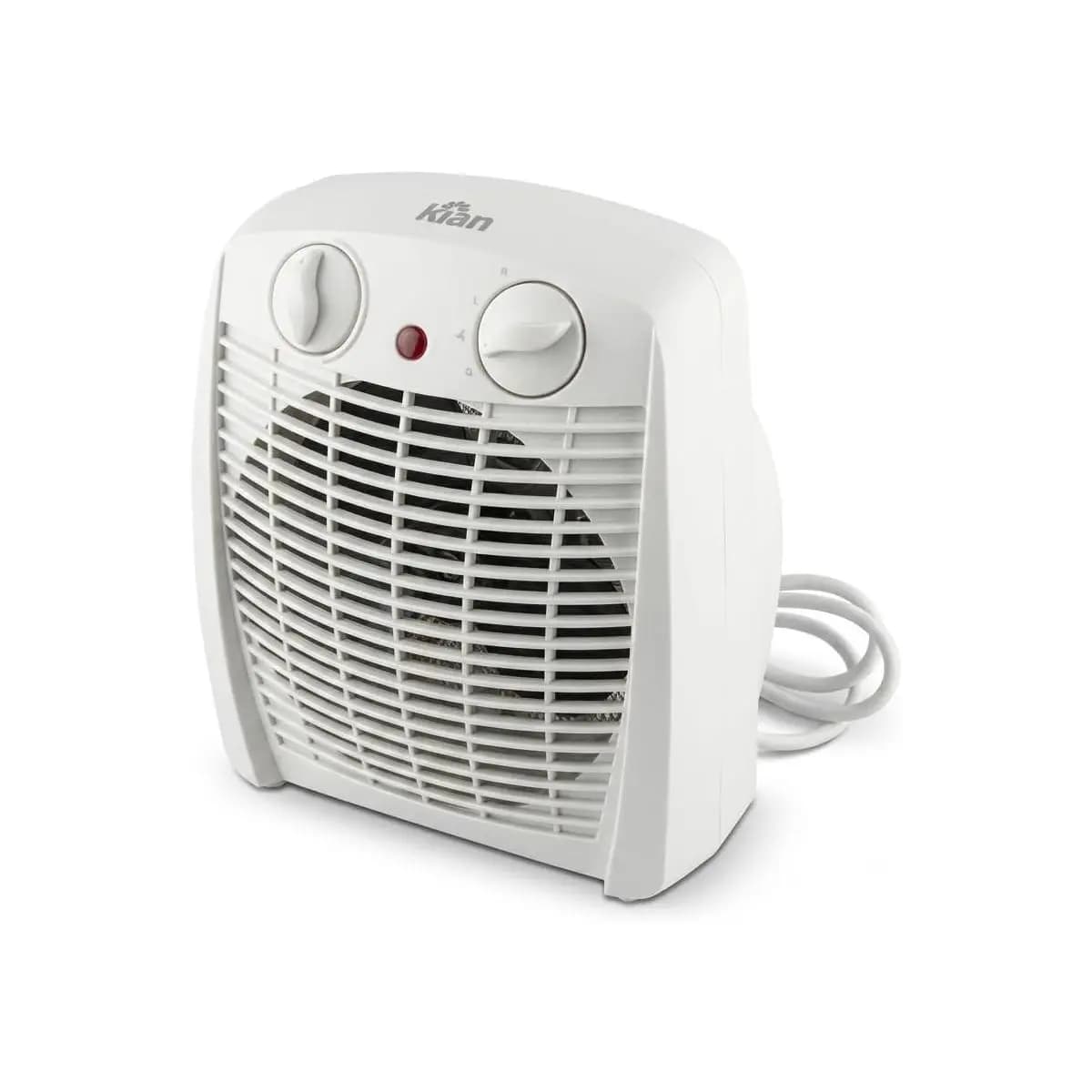 Aquecedor elétrico Kian AQ-100 1800W 2 níveis branco 127V