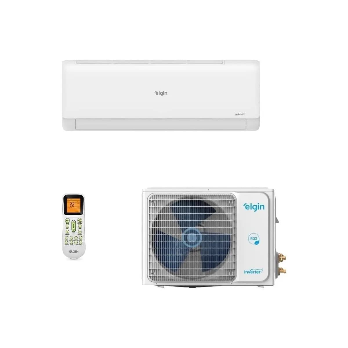 Ar Condicionado Split Hi Wall Elgin Eco Inverter II 18000 BTU/h Frio 45HJFI18C2WC – 220 Volts