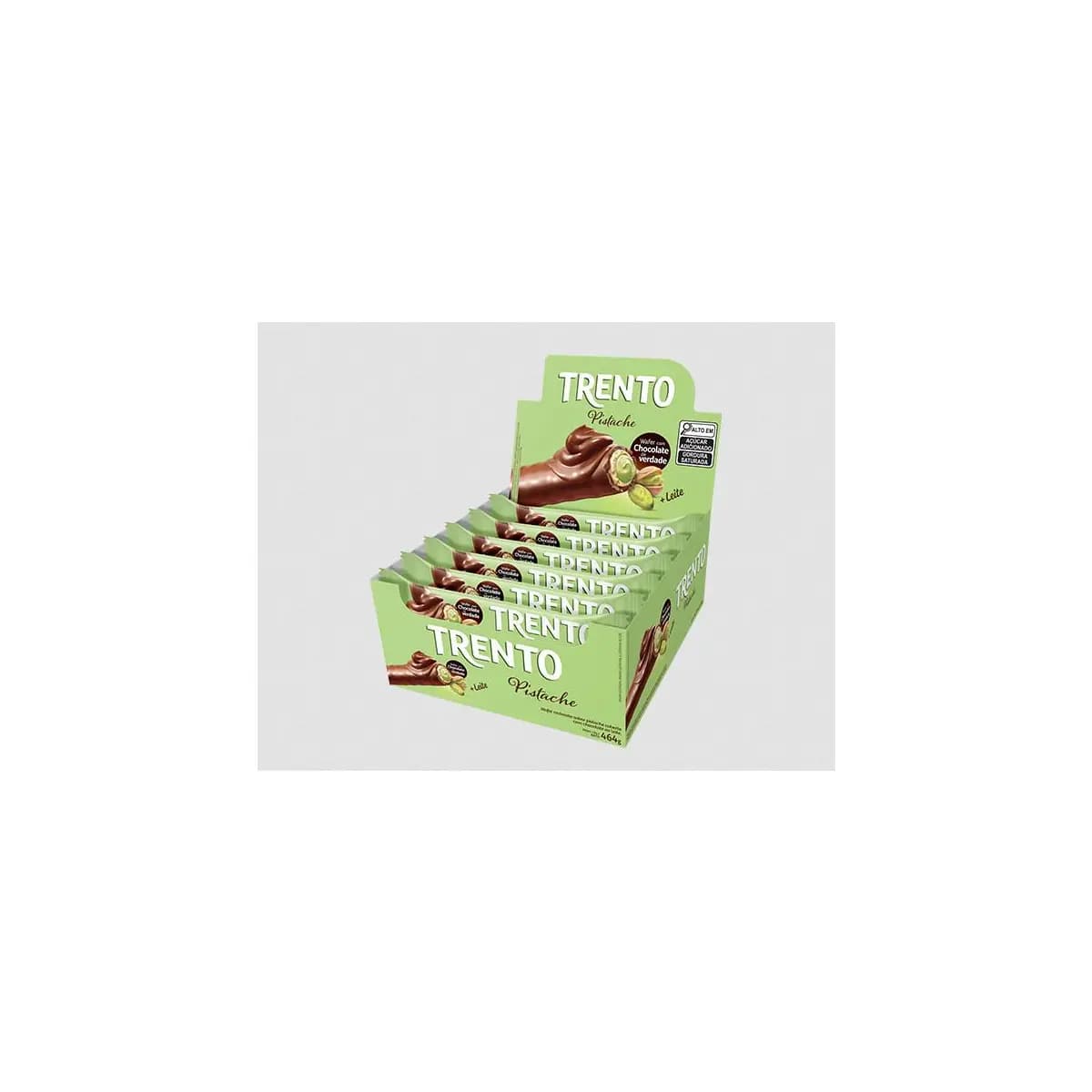 Chocolate Trento Pistache Com 16 Unidades De 29g