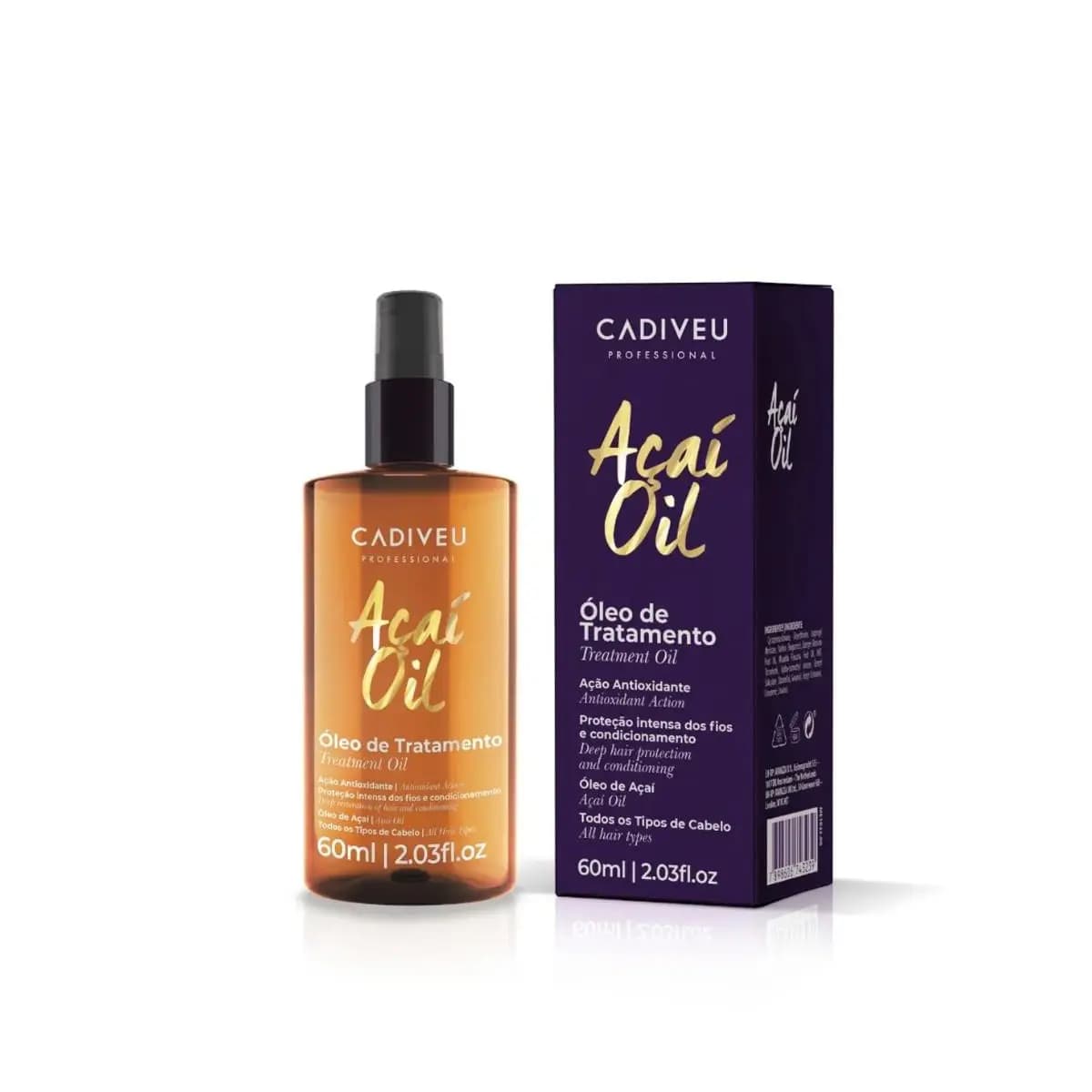 Cadiveu Açaí Óleo De Tratamento - 60ml