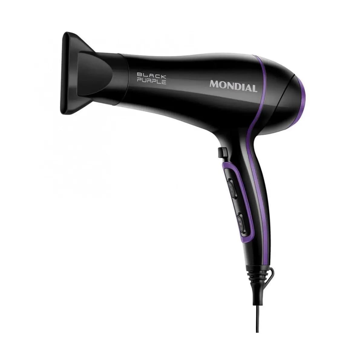 Secador de Cabelos Black Purple SCN-01 com Tourmaline on 2000W Mondial