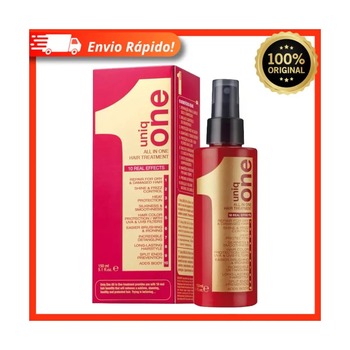 Revlon Uniq One Leave-In 150ml (Tratamento Capilar 10 em 1)