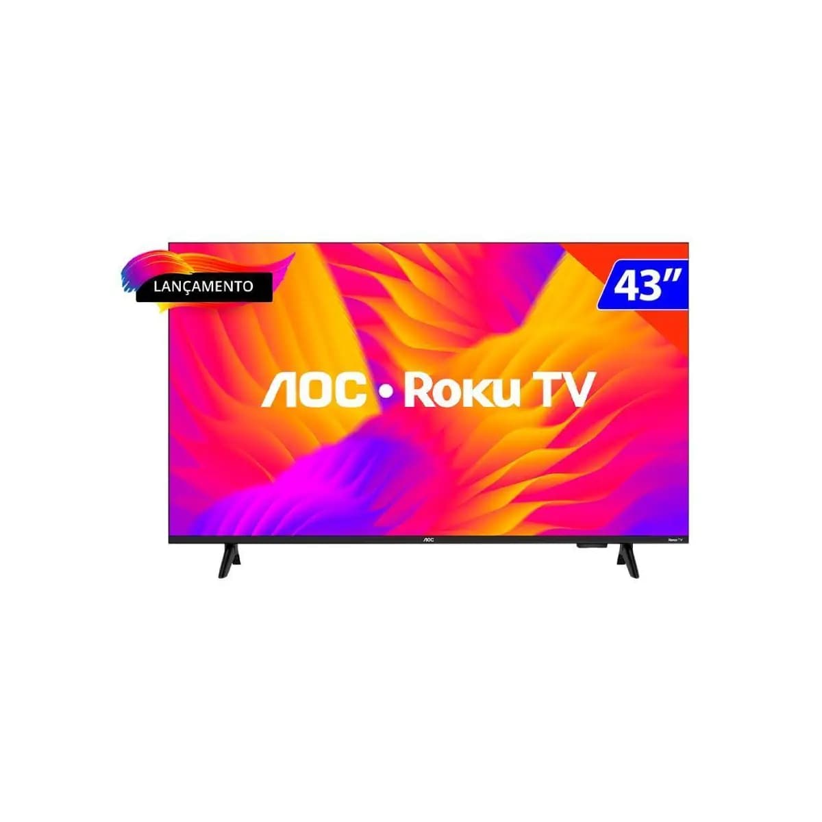 Smart TV 43P Roku 43S5155/78G S5155 Full HD Preto
