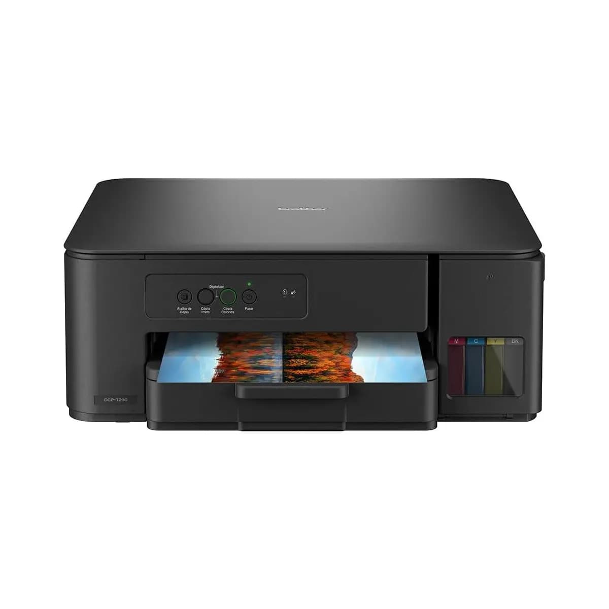 Impressora Multifuncional Brother A4 DCP-T230 Tanque de Tinta, Colorida, USB, Bivolt