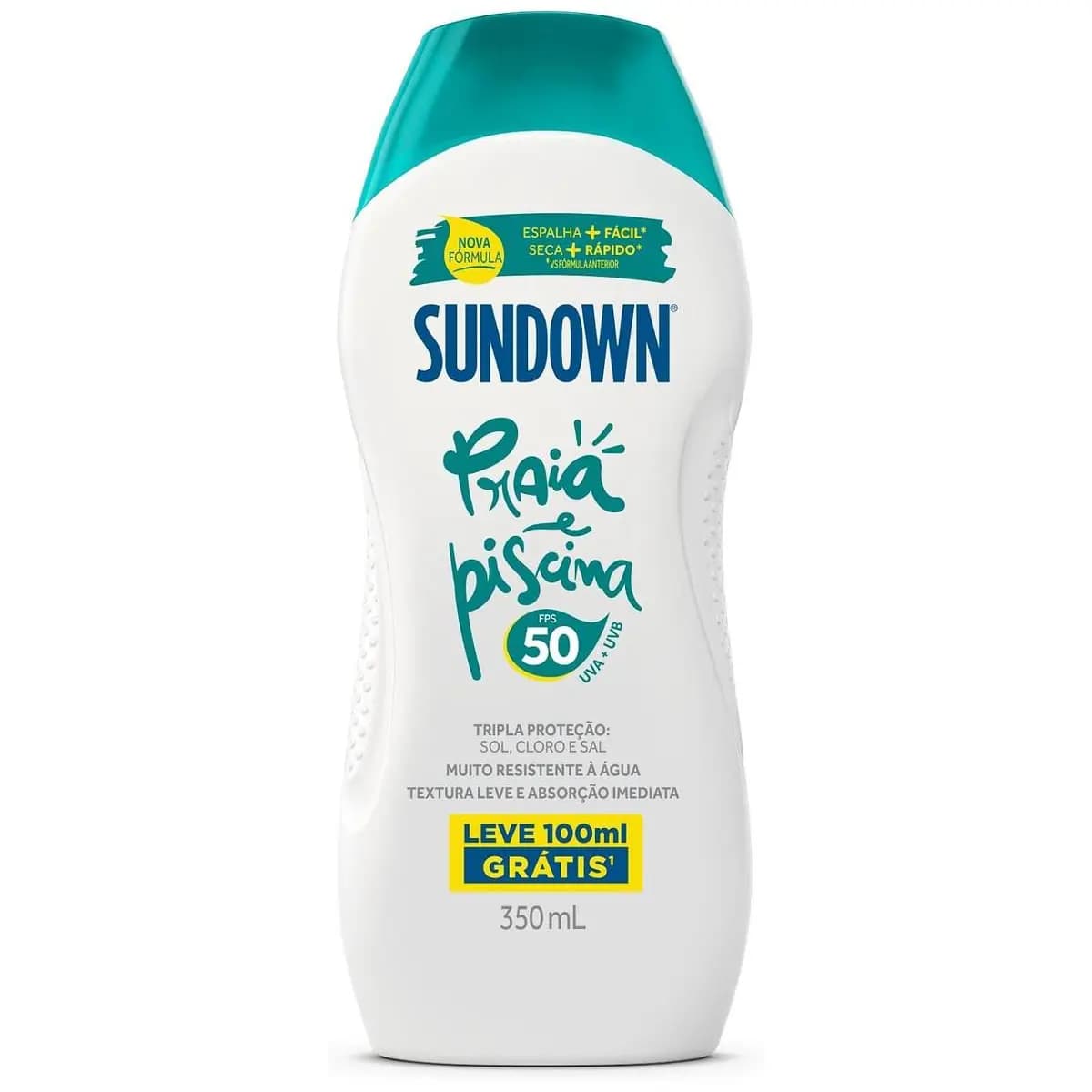 Sundown Protetor Solar Corporal Loção FPS 50, Pague 250ml e Leve 350ml