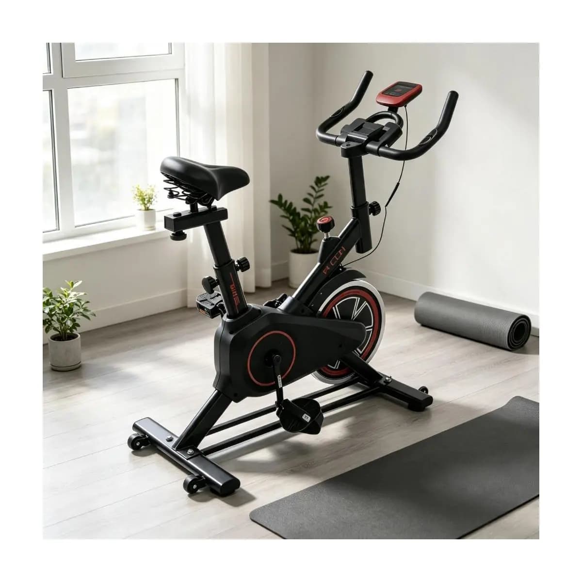 Bicicleta Ergométrica Spinning com Monitor Esportivo Profissional Suporta até 120kg - V3/2