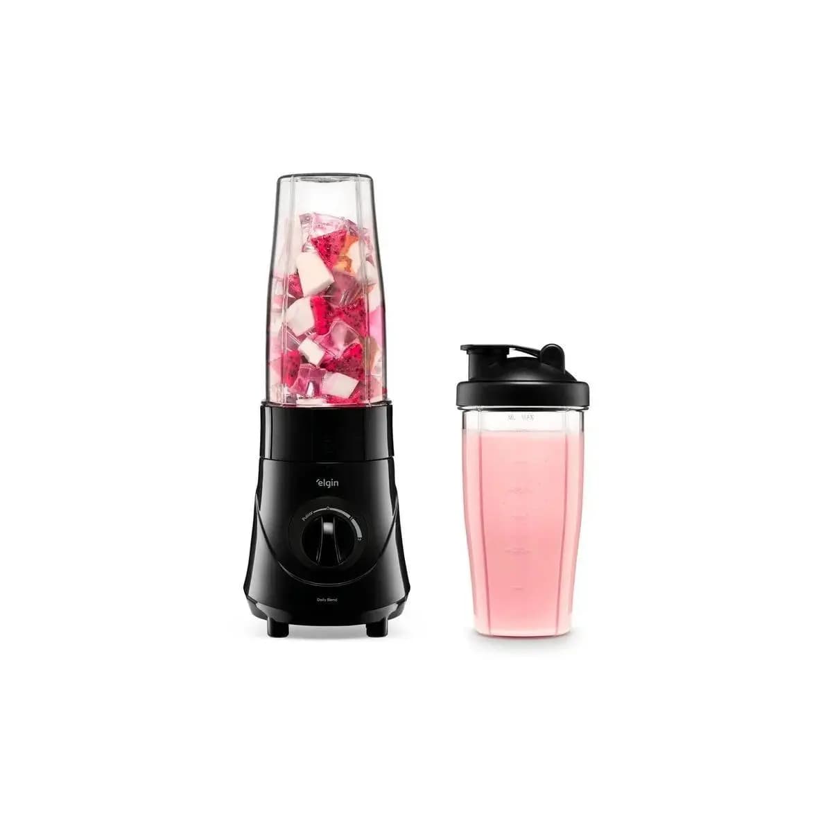 Liquidificador Portátil Blender Elgin Daily Blend 350w 750ml 2 Copos Preto
