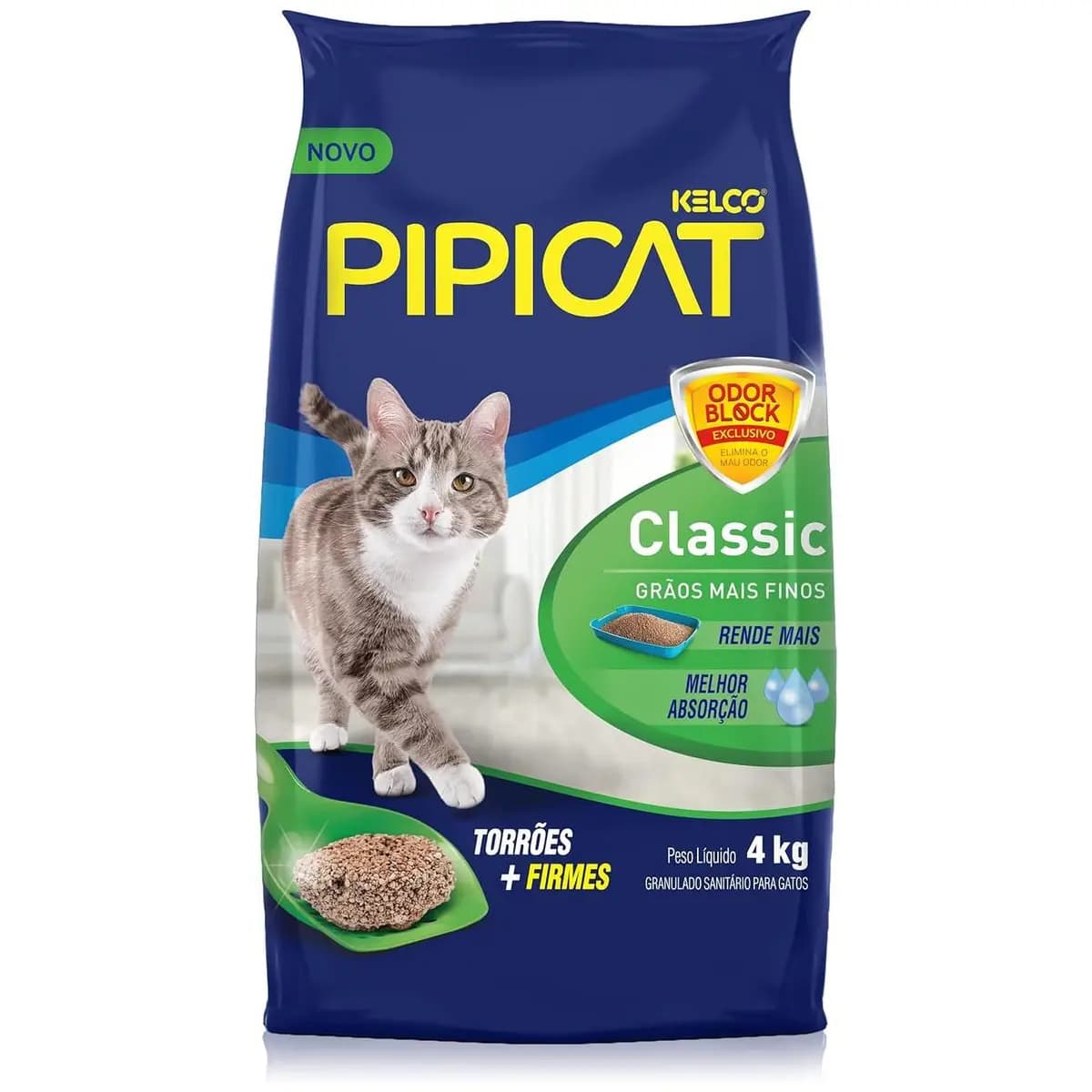 Pipicat Granulado Sanitario Classic 4 kg