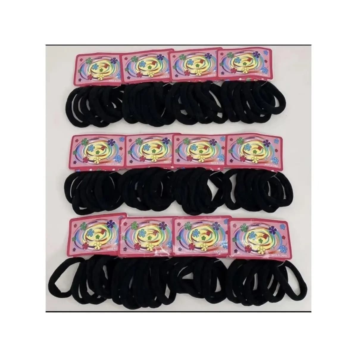 Kit 72/144PCS Elásticos de Cabelo rabicó Para Cabelo Xuxinha Elastico feminino