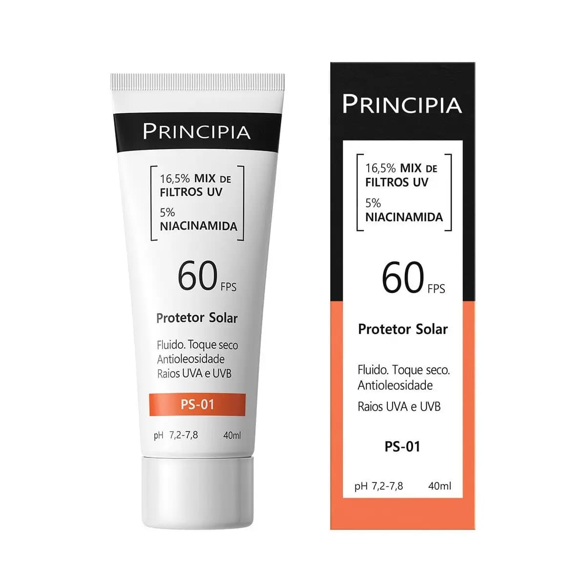 Protetor Solar Facial PS-01 FPS 60 Principia