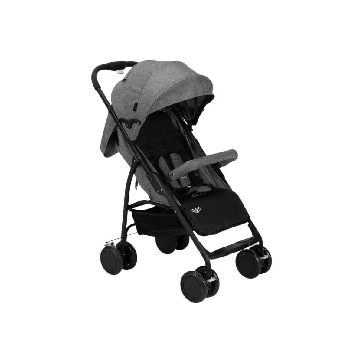 Carrinho de Bebê Cosco Kids, Bross, Cinza Mescla