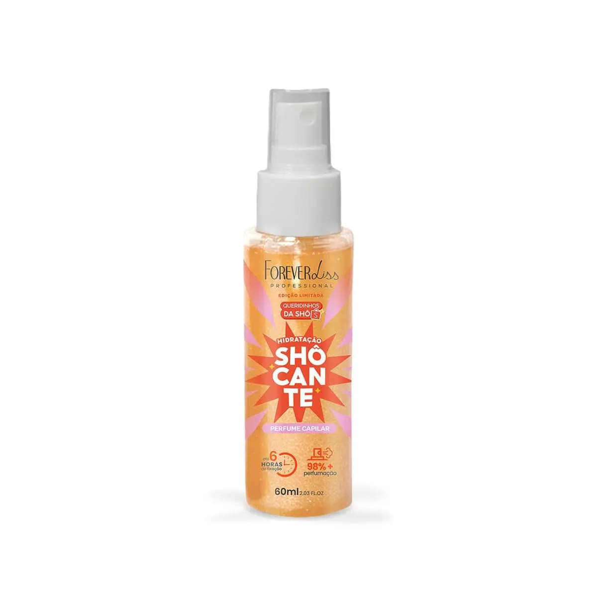 Perfume Capilar Hidratação SHÔcante Collab Forever Liss e Shopee 60ml