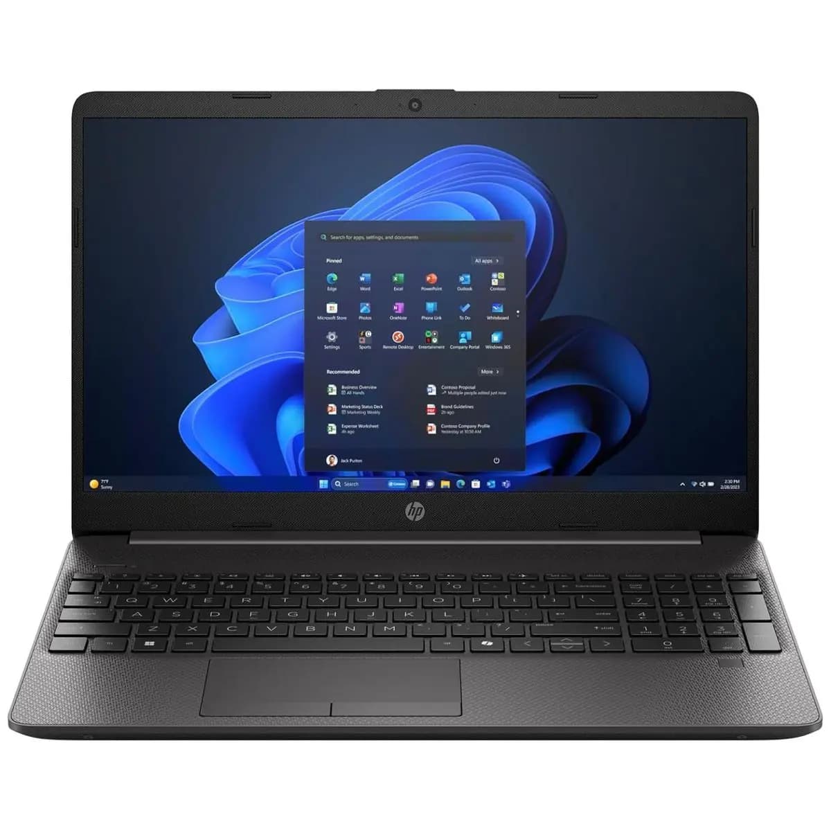 Notebook HP 256R G9 Intel Core i5 13º Geração. Memoria RAM 16GB. SSD 256GB. Tela de 15,6" LCD. Windows 11 - Home SL - Cinza Escuro. Bivolt. (BQ9L2AT#AK4)