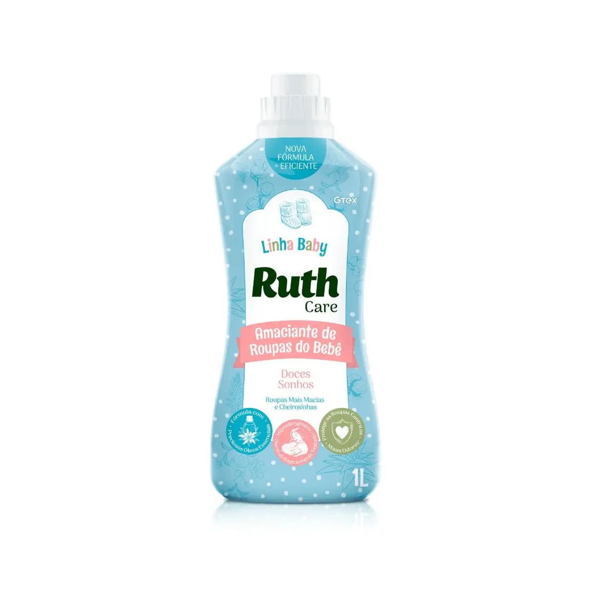 Amaciante Diluído Baby Care Doces Sonhos Ruth 1L