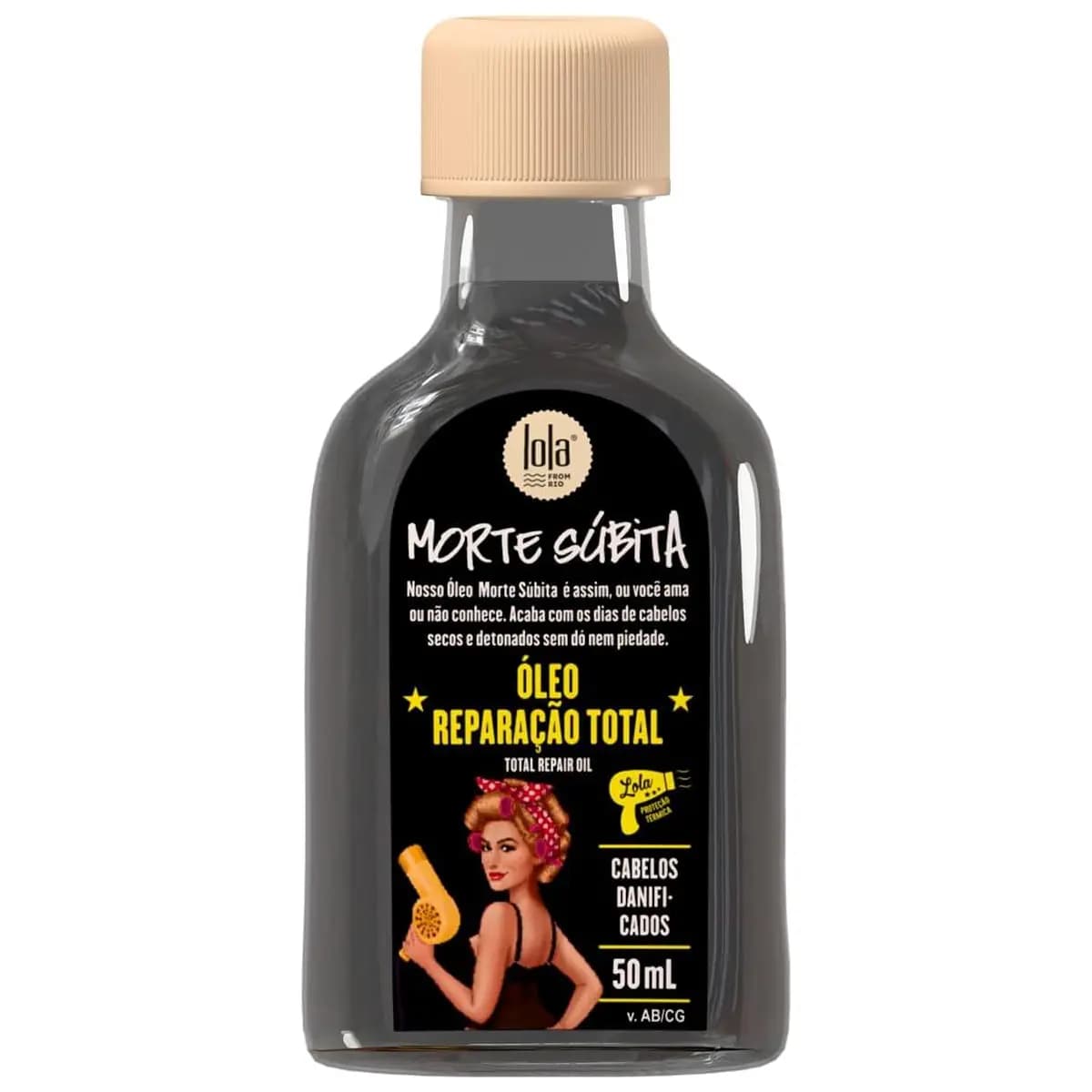 Lola From Rio Óleo Reparador Morte Súbita 50ml | Proteção Térmica